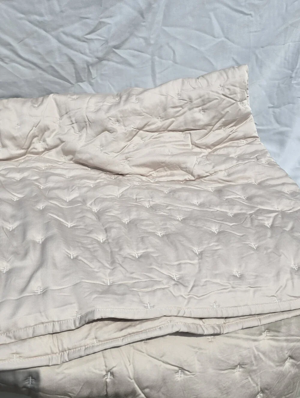 New Quince TWIN Organic bamboo Dream Quilt Sand